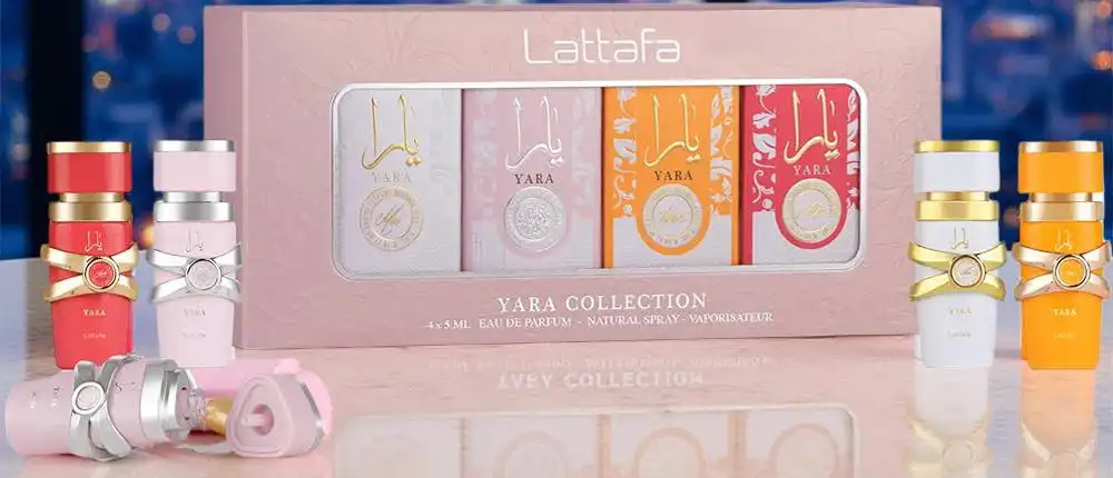 Lattafa Yara Collection Gift Set- 5 ml x 4 pcs